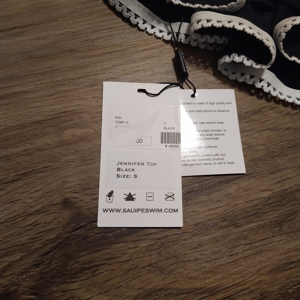 Off-Shoulder Ruffle Bikini Set - White - Picture 3 of 5